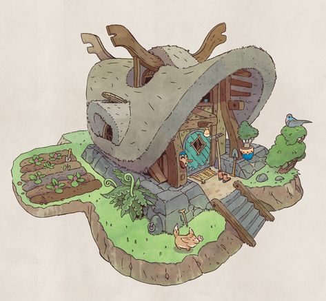 ArtStation - Cocorico , Victorin Ripert Artist Background, Zelda Game, 3d Karakter, Environment Painting, Bg Design, Isometric Art, Concept Artist, Game Concept Art, Zelda Breath