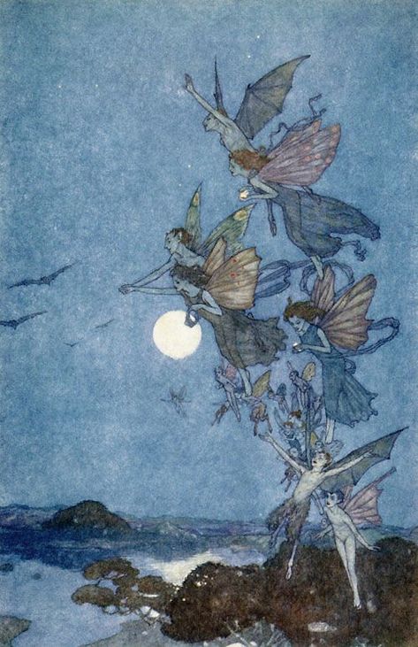 04 | Jun | 2015 | Byron's muse Edmund Dulac, The Fairy, Fairy Tale, Water, Art