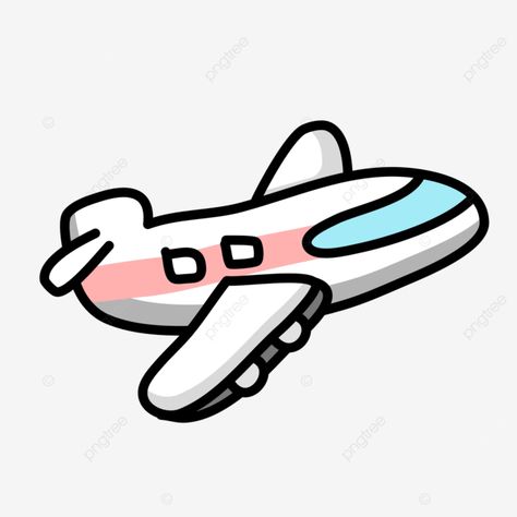 Airplane Doodle, Plane Cartoon, Plane Clipart, Airplane Cartoon, Airplane Clipart, Cute Airplane, Crafts Bookmarks, Cartoon Plane, Airplane Vector