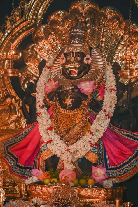 Narsimha Dev, Hanuman Ji Wallpapers, Shakti Goddess, Hanuman Ji, Krishna Songs, Beautiful Dresses Short, Cute Krishna, Lord Vishnu, Lord Krishna Images