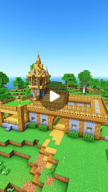 Charliecustard on Instagram: "Download this build! Starter House #27 - link in bio!

📥 Download includes: Java / Bedrock world & Schematic

🔍 You can find tutorials at charliecustard.com on how to import worlds, how to use litematica for the schematics and how to use the 3D Guides!

#minecraft #charliecustardbuilds" Starter House, Starter Home, Minecraft Houses, Java, How To Use, Minecraft, Link In Bio, Canning, Building