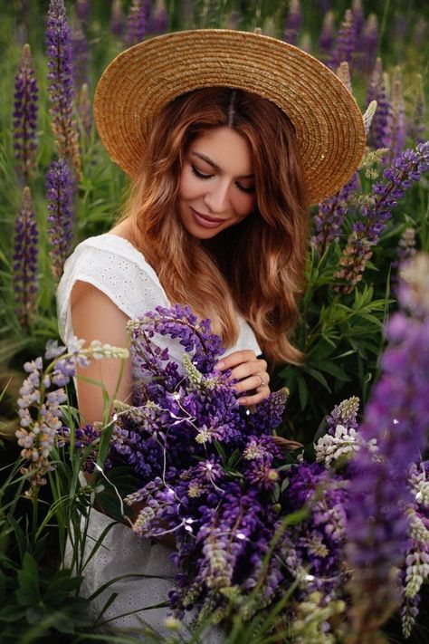 Lupine Lady Photography, Lavender Fields Photography, Photographer Ideas, Flower Photoshoot, Fields Photography, Lavender Fields, Photography Women, Love Flowers, Dive In