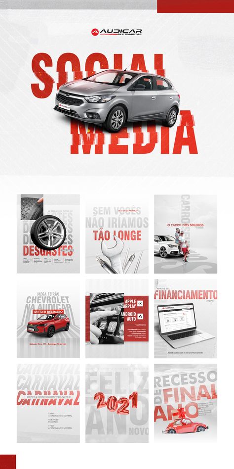 Car Advertising Design, Social Media Branding Design, Social Media Advertising Design, Studio Visit, Social Media Poster, Design Social Media, Social Media Design Inspiration, Media Sosial, Print Advertising