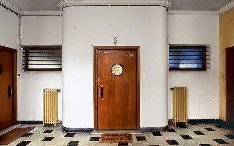 Bauhaus Building, Athens Apartment, Greece Architecture, City Planner, Streamline Moderne, Apartment Renovation, City Living, This City, Athens Greece