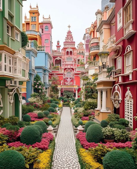 Architecture Around The World, Cool Buildings, Fun Architecture, Cute Architecture, Pretty Architecture, Cool Architecture, Colorful Architecture, Interesting Houses, Unusual Buildings