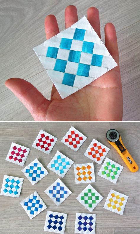 How to finish quilted coasters without binding - Geta's Quilting Studio Small Quilted Gifts, Dollhouse Quilt, Squares Quilt, Charm Square Quilt, Charm Squares, Fun Quilt, Quilted Coasters, Mini Quilt Patterns, Quilt Modernen