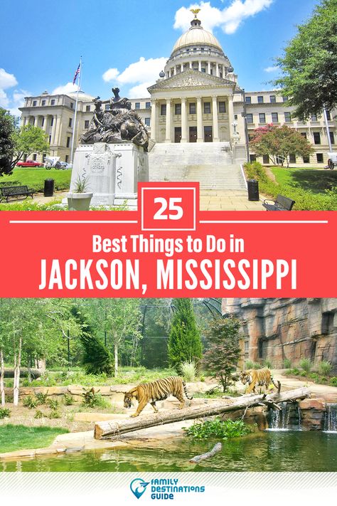 Want to see the most incredible things to do in Jackson, MS? We’re FamilyDestinationsGuide, and we’re here to help: From unique activities to the coolest spots to check out, discover the BEST things to do in Jackson, Mississippi - so you get memories that last a lifetime! #jackson #jacksonthingstodo #jacksonactivities #jacksonplacestogo Things To Do In Jackson Mississippi, Jackson Mississippi Things To Do In, Mississippi Vacation, Louisiana Vacation, Summer Drive, Southern Road Trips, Mississippi Travel, Girls Trips, Southern Travel