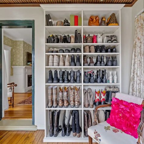 Saint Louis Closet Co. Boot Shelves, Boot Storage Ideas, Boot Collection, Boot Storage, Tip Tuesday, Adjustable Shoes, Shoe Shelves, Storage Tips, Boot Shoes