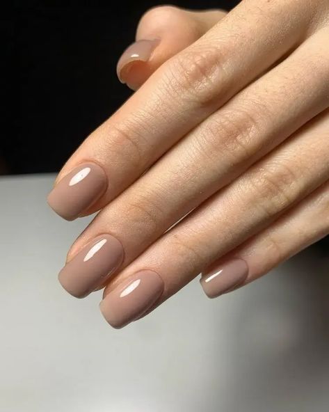 Nails Acrylic Tan Skin, Camel Nails Color, Light Beige Nails, Sofisticated Nails, Nails For Office, Paws Nails, Rich Girl Nails, Rich Nails, Opi Neutral