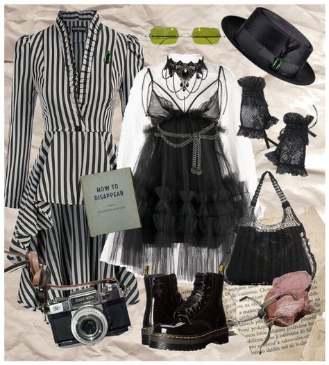 Lydia Deetz Outfit | ShopLook Lydia Deetz Outfit Inspiration, Lydia Deetz Outfit, Beetlejuice Outfits, Beetlejuice And Lydia, Lydia Beetlejuice, Platform Doc Martens, Beetlejuice Movie, Lydia Deetz, Slay Outfits