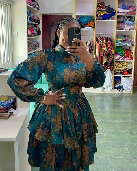 Latest, Unique and Elegant ankara styles for ladies - Kadosh.ng Elegant Ankara Styles, Latest Ankara Dresses, Latest Ankara Gown Styles, Ankara Styles For Ladies, Nigerian Dress Styles, Unique Ankara Styles, Casual Gowns, Ankara Dress Designs, Ankara Skirt And Blouse