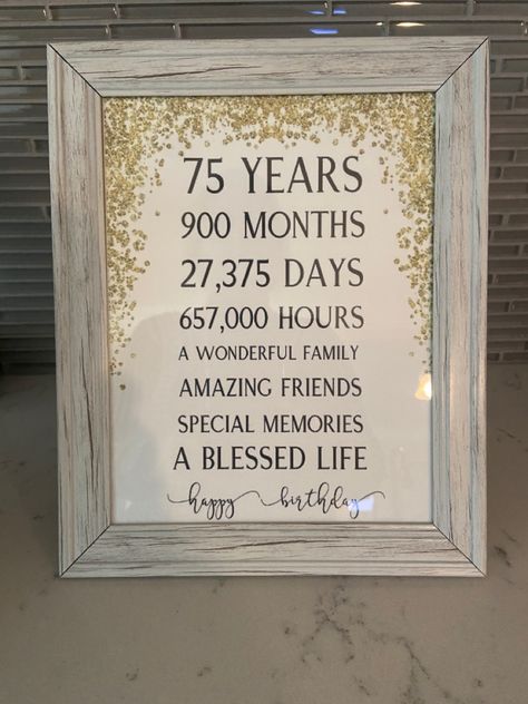 75tg Birthday Ideas For Mom, 75th Birthday Ideas For Mom Theme, 75 Years Old Birthday Ideas, 75th Birthday Ideas For Mom Decoration, 75th Birthday Ideas For Dad, 75th Birthday Ideas For Mom, 75th Birthday Ideas, Granny Party, Birthday Ideas For Mom