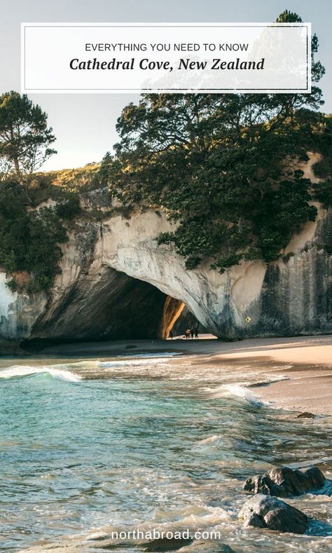 Cathedral Cove New Zealand, Bulgaria Landscape, New Zealand North Island, Cathedral Cove, New Zealand Travel Guide, Nz Travel, Semester Abroad, Landscape Photography Tips, Scenic Photography