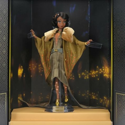 Disney Limited Edition Doll Tiana, Disney Dolls Limited Edition, Disney Limited Edition Doll, Disney Collector Dolls, Disney Princess Doll Collection, Disney Designer Collection, Tiana Disney, Disney Doll, Disney Figures