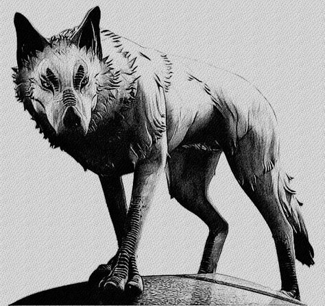 Loth Wolf, Star Wars Illustration, Star Wars Tattoo, Wolf Drawing, Star Wars Rpg, Star Wars Wallpaper, Star Wars Artwork, Wolf Tattoo, Weird Creatures