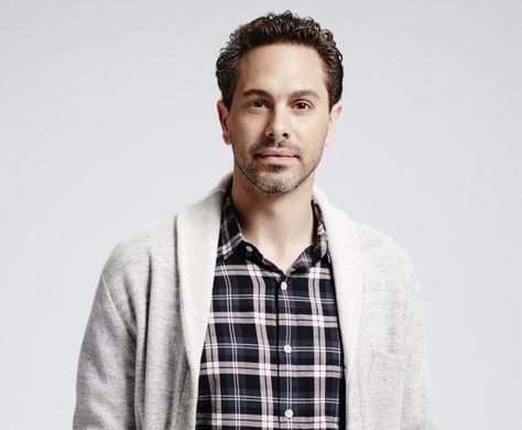 Life in Pieces Star Thomas Sadoski on Season 4 and His Off-Broadway Play White Noise Thomas Sadoski, Colin Hanks, Dianne Wiest, Life In Pieces, Shannon Taylor, Public Theater, Thomas Doherty, Shirley Maclaine, Broadway Plays