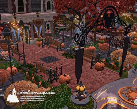 In honor of fall I went for a “fall festival” plaza vibe 😅 at least that’s what I was going for not sure if it delivers but definitely made me feel festive 🙌🏼 I wish we had different seasons in the game anyone else? This shall do for now 😅 P.S. Speed build video is in the works 🫶🏼 •⁣ •⁣ @disneydreamlightvalley #dreamlightvalley #disneydreamlightvalley #disney #ddlv #ddlvcommunity #disneyfan #dreamlightvalleyselfie #ddlvinspo #disneyfandom #ddlvdesign #gamer #disneydreamlightvalleyinspo #di... Disney Dream Light Valley Fall, Dreamlight Valley Fall Design Ideas, Dreamlight Valley Halloween, Backyard Vibes, Festival Plaza, Valley Game, Valley Landscape, Disney Games, Different Seasons