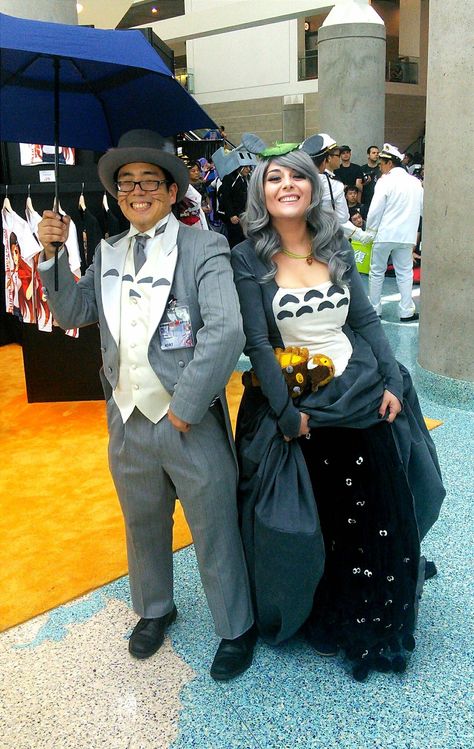 Totoro Dress, Pikachu Dress, Cosplay Couple, Couples Cosplay, Couple Cosplay, Epic Cosplay, Anime Expo, Cosplay Tutorial, Cosplay Diy