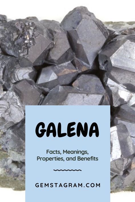 Galena Crystal Meaning, Feng Shui Guide, Rock Identification, Healing Crystals For You, Crystal Work, Healing Gemstones, Woo Woo, The Awakening, Psychic Development