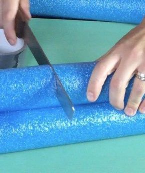 15 Creative Ways To Transform Pool Noodles Into Something New | Hometalk Diy Gifts For Family, Diy Noodles, Breaker Rock Beach, Noodles Ideas, Pool Noodle Crafts, Playing Card Holder, Rock Beach, Family Dollar, Diy Pool