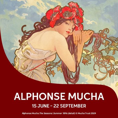 Theater Posters, Alfons Maria Mucha, Art Nouveau Mucha, Illustration Art Nouveau, Alphonse Mucha Art, Design Art Nouveau, Mucha Art, Alfons Mucha, Art Nouveau Illustration