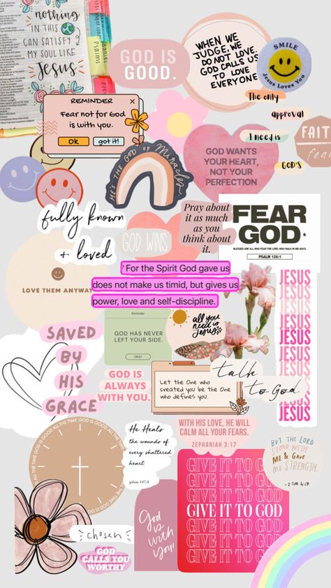 Girly Wallpaper Collage, Christian Wallpaper Lockscreen, Bible Verse Wallpaper Collage, Jesus Background Aesthetic, God Wallpaper Iphone Aesthetic, Aesthetic Christian Wallpaper Verses, Christian Wallpaper Collage, Bible Wallpaper Aesthetic, Christian Facebook Covers