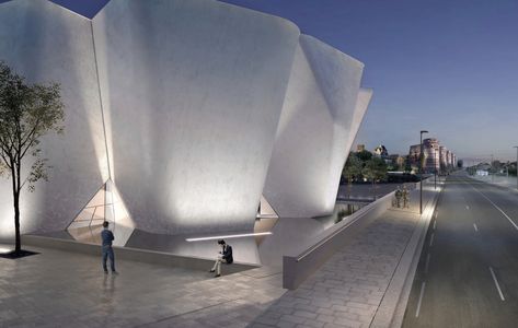 Gallery of Historic Fortress Inspires Steven Holl's Competition-Winning Museum in France - 6 Creating Systems, Ice Cream Factory, Hotels In France, Win Competitions, Museum Hotel, Steven Holl, Peter Zumthor, Architecture Facade, John Pawson