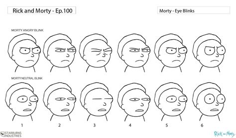 Rick And Morty Drawing, Rick And Morty Characters, Series Characters, Morty Smith, Animation Characters, Frame By Frame Animation, Fashion Tutorial, Man Character, Animation Reference