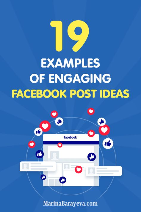 Facebook engagement posts ideas to increase engagement on a Facebook business page or group. You'll find different variations of content that you can use daily. These 19 examples of engaging Facebook post ideas work well if you want to get more likes and comments. Facebook Content Ideas Business, Engaging Facebook Posts Ideas, Engagement Post Ideas Social Media, Welcome Post Facebook Page, Facebook Engagement Posts Ideas, Engagement Posts Ideas, Facebook Post Ideas, Posting Ideas, Business Facebook Page