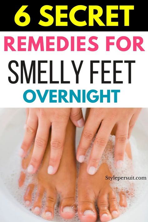 Top 6 Smelly Feet Remedies That Work Overnight - StylePersuit How To Make Feet Not Smell, Foot Soak For Smelly Feet Easy Diy, How To Get Rid Of Foot Odor, Feet Odor Remedy, Smelly Feet Remedies How To Get Rid Of, How To Make Your Feet Smell Good, Sweaty Feet Remedy How To Get Rid, Dry Feet Remedies Overnight, Stinky Feet Remedy Foot Odor