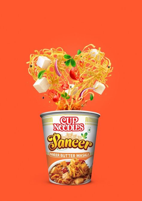 Instant Noodle Packaging Design, Instant Noodle Packaging, Noodles Poster, Noodle Packaging, Cup Of Noodles, Best Packaging Design, Noodles Ideas, Nissin Cup Noodles, Noodle Art