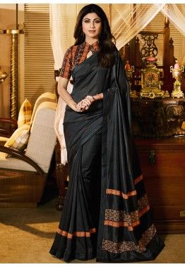 Party Lehenga, Black Sari, Blouse Designs High Neck, Cotton Saree Blouse Designs, Cotton Blouse Design, Blouse Designs Catalogue, New Saree Blouse Designs, Saree Blouse Neck Designs, Blouse Design Images