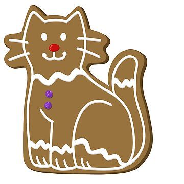 🐾🍪 Gingerbread Cat Delight! 🍪🐾  Get ready for a purr-fectly festive season with our adorable Gingerbread Cat design! Ideal for cat lovers looking to add a whimsical touch to shirts, mugs, or holiday decor. Sweet, sassy, and full of holiday cheer! 🎄❤️  #GingerbreadCat #HolidayCatDesign #CatLoverGifts #FestiveFun #ChristmasCatStyle #HolidayDecor #GingerbreadKitty Cat Gingerbread, Gingerbread Cat, Cat Stickers, Christmas Cats, Cat Design, Cat Lover Gifts, Festive Season, Holiday Cheer, Festival Season