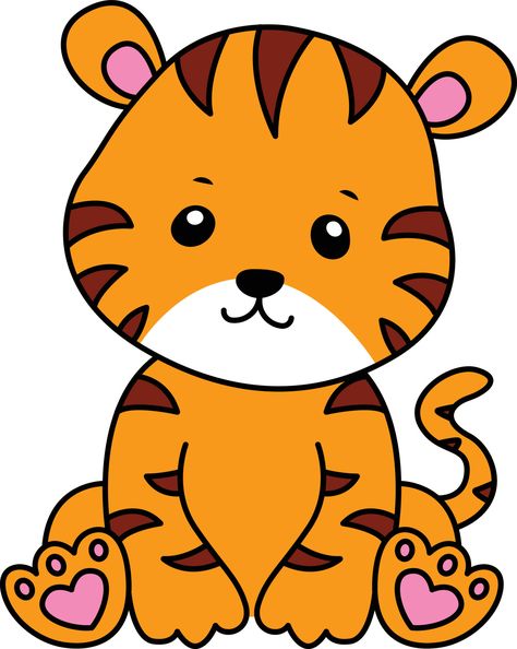 Download the Baby Tiger Cartoon Drawing, Baby Tiger Cute Illustration Free Vector 22978037 royalty-free Vector from Vecteezy for your project and explore over a million other vectors, icons and clipart graphics! Tiger Drawing Simple, Simple Tiger Drawing, Tiger Cartoon Drawing, Tiger Outline, Tiger Cartoon, Drawing Baby, Tiger Drawing, Baby Tiger, Cute Tigers