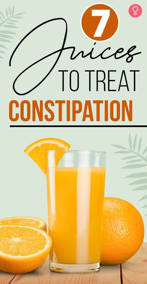 Image of a healthy glass full of orange juice How To Treat Constipation, Drinks For Constipation, Constipation Relief Fast, Constipation Smoothie, Homemade Juices, Kids Constipation, Ways To Relieve Constipation, Help Constipation, Best Cough Remedy