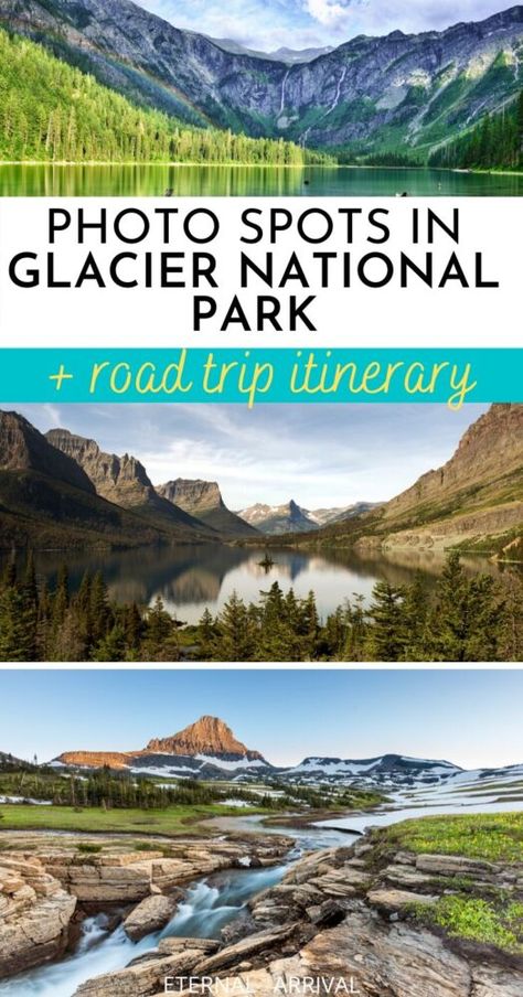 The Essential 2 Days in Glacier National Park Itinerary Road Trip To Glacier National Park, Glacier National Park Where To Stay, Road Trip Glacier National Park To Yellowstone, Yellowstone And Glacier National Park Itinerary, Glacier National Park Vacation, Highline Trail Glacier National Park, Glacier National Park Trip, Waterton Lakes National Park, Montana Vacation