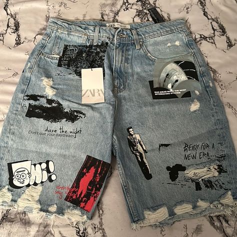 Relaxed Jean short Denim Pocket Details, Jeans Trend, Latest African Men Fashion, Trend 2023, Denim Pocket, Jean Short, Jean Trends, Zara Shorts, African Men Fashion