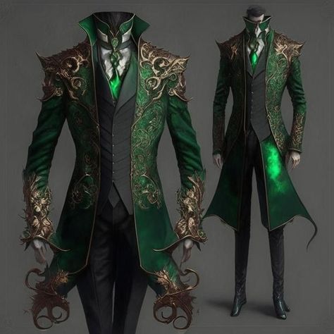 Male Fantasy Clothing, Arte Wallpaper, Masquerade Outfit, Prince Clothes, Tailored Fashion, King Outfit, Fancy Suit, Fantasy Outfits, Dress Suits For Men