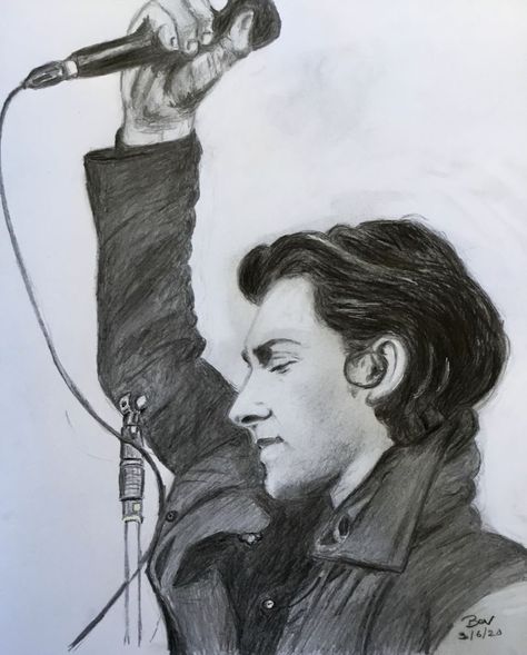 Alex Turner Sketch, Alex Turner Drawing, Arctic Monkeys Drawing, Alex Tattoo, Dibujos Ideas, Arctic Monkeys Wallpaper, Turner Painting, Digital Sketchbook, Monkey Drawing