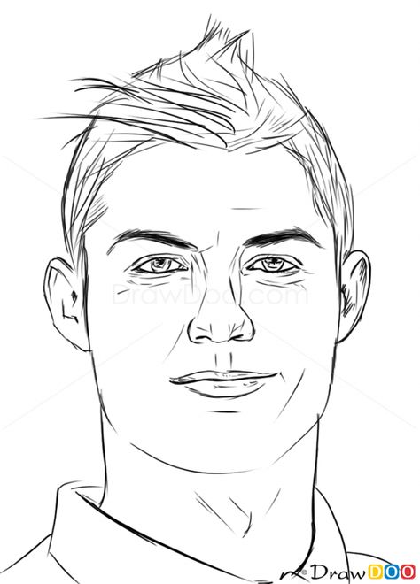 How to Draw Cristiano Ronaldo, Celebrities Ronaldo Illustration, Ronaldo Cartoon, Ronaldo Drawing, Cristiano Ronaldo Shirtless, Cristiano Ronaldo Portugal, Cristiano Ronaldo Juventus, Desen Realist, Ronaldo Real Madrid, Ronaldo Cristiano