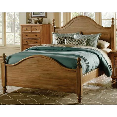 Transitional Bed, Farmhouse Coastal, Arched Headboard, Bed Wood, Casa Country, Queen Panel Beds, Standard Bed, Wood Bed Frame, Turned Wood