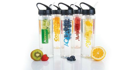 Custom Infuser Bottle Infused Waters, Detox Waters, Health Drinks, Healthy Hydration, Fruit Infused Water Bottle, Infused Water Recipes, Infused Water Bottle, Detox Water Recipes, Promotional Giveaways