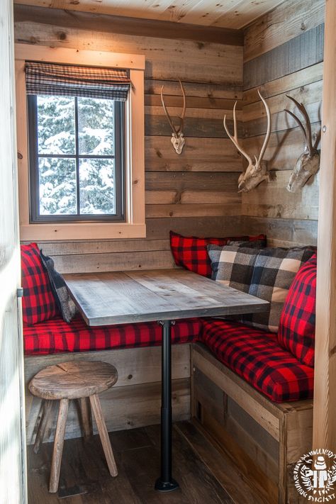 Alpine Tiny House Office. Distressed pine desk, holiday red plaid cushions, shed antler hooks.

Escaping the hustle and bustle of city life and cozying up in a serene, secluded mountain cabin is a fantasy many of us harbor. But imagine if that rustic retreat was also your office! Welcome to the world where breathtaking views and lush, tranquil nature are your coworkers. In this…

Read more: https://tastyinteriors.com/generated-post-72-mountain-cabin-office-inspirations/ Antler Hooks, Tiny House Office, Small Cabin Decor, Modern Cabin Decor, Tranquil Nature, Cabin Office, Tiny Home Office, Pine Desk, Cottage Style Decor