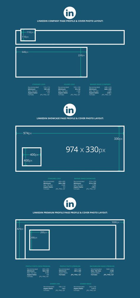 LinkedIn image dimensions Linkedin Image, Linkedin Business, Social Media Sizes, Linkedin Background, Linkedin Banner, Linkedin Tips, Banner Size, Facebook Templates, Instagram Banner