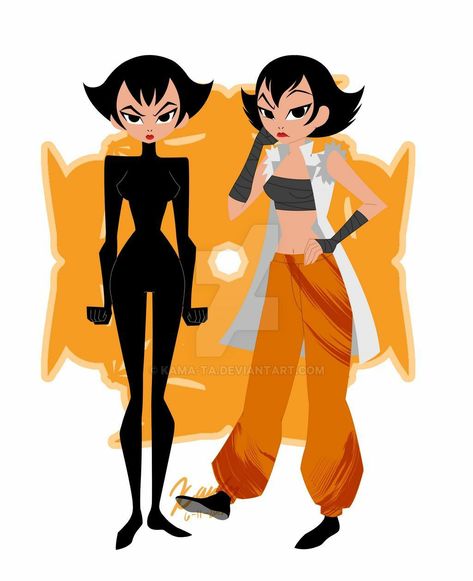 Daughters Of Aku, Ashi Samurai Jack, Samurai Jack Aku, Genndy Tartakovsky, Cartoon Body, Lady Loki, Notebook Art, Art Basics, Samurai Jack