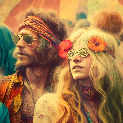 Hippy Outfits 70s, Woodstock Photography, 1960s Hippie Fashion, Woodstock Outfit, Hippie Style 70s, Woodstock Party, 60s Fashion Hippie, 60s Hippies, Hippy Aesthetic