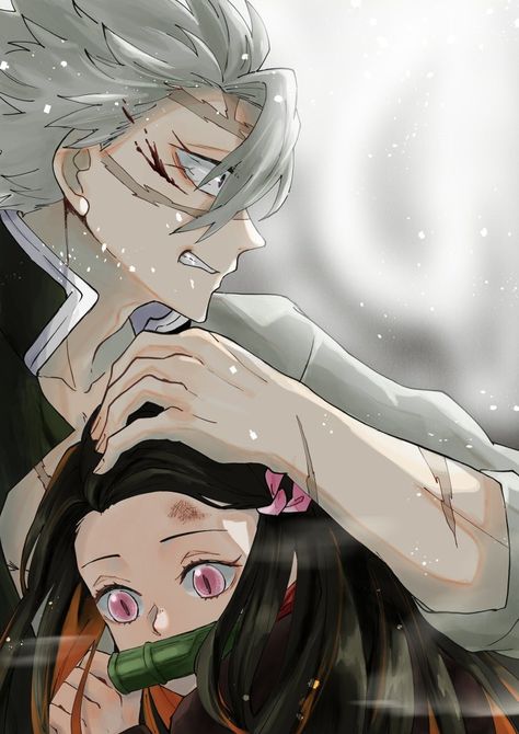 Nezuko X Sanemi, Reverse Flash, Demon Slayer Fanart, Sanemi Shinazugawa, Demon King Anime, Anime Demon Slayer, Nezuko Kamado, Dragon Slayer, Soul Eater