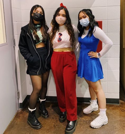 Halloween costume outfit Halloween Costume Outfits, Dance Choreography, The Weeknd, Doja Cat, Powerpuff Girls, Halloween Costumes