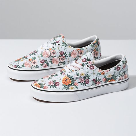 Garden Floral Era | Vans CA Store Vans Flowers, Flowers Shoes, Kids Garden, Vans Store, Vans Era, Girls Shoes Kids, Leather Shoes Woman, Vans Sneakers, Classic Shoes