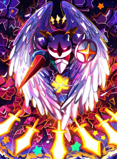 Galactic knight Morpho Knight, Dark Meta Knight, Galacta Knight, Kirby Star, Kirby Nintendo, Kirby And Friends, Kirby Character, Kirby Stuff, Meta Knight